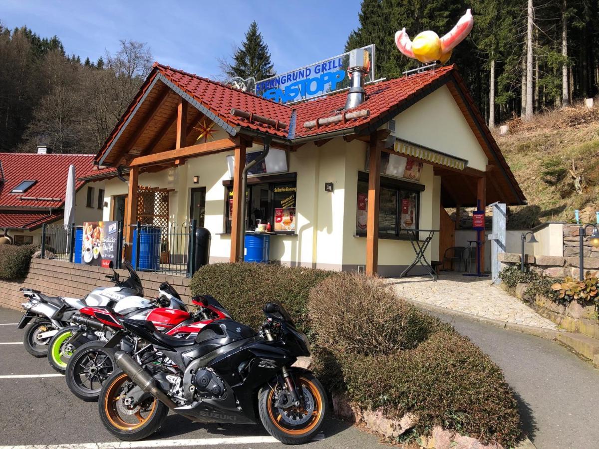 Hotel & Gasthaus Sterngrund Zella-Mehlis Exterior foto